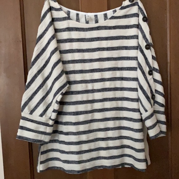 Grey/Ivory PreCeption Blouse - Picture 2 of 3